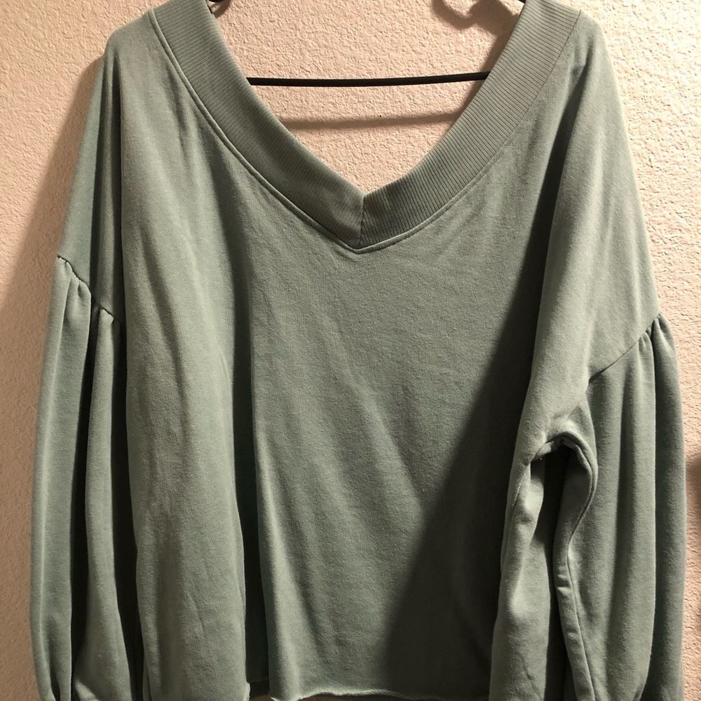 Cropped forever 21 sweater.